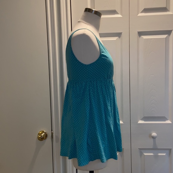 J.Crew Factory Polka Dot Sleeveless Top - Picture 2 of 7